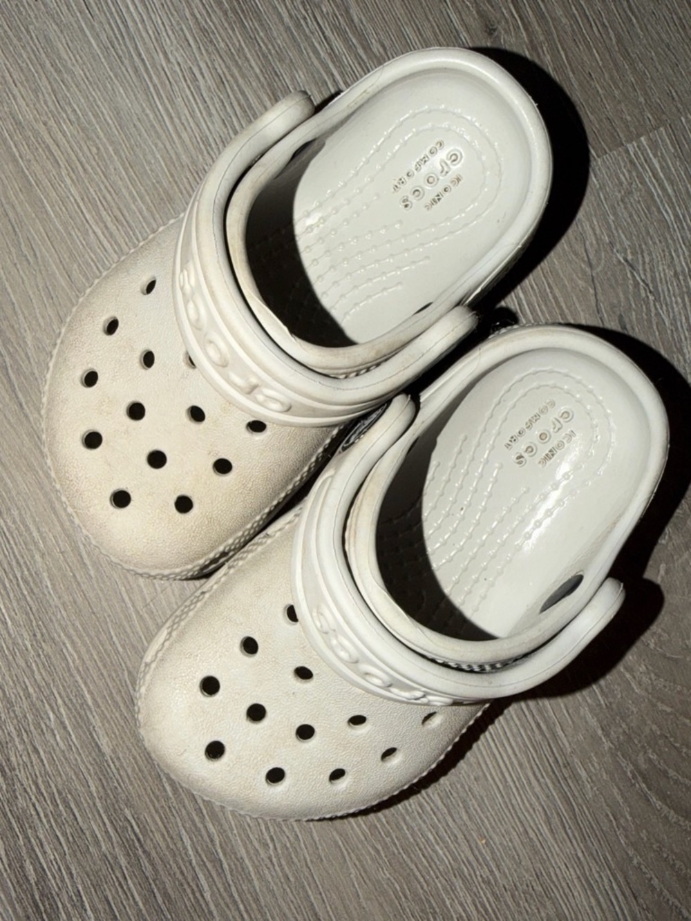 CROCS Kids Classic Clog in White